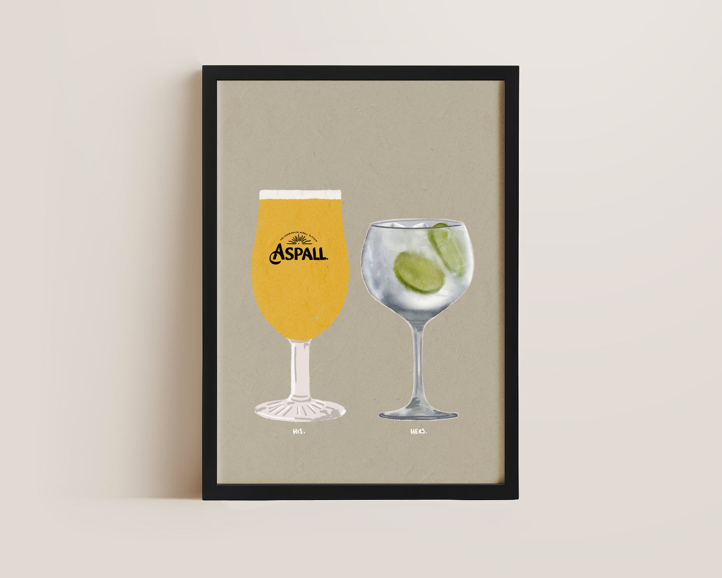 Aspall & G&T Print