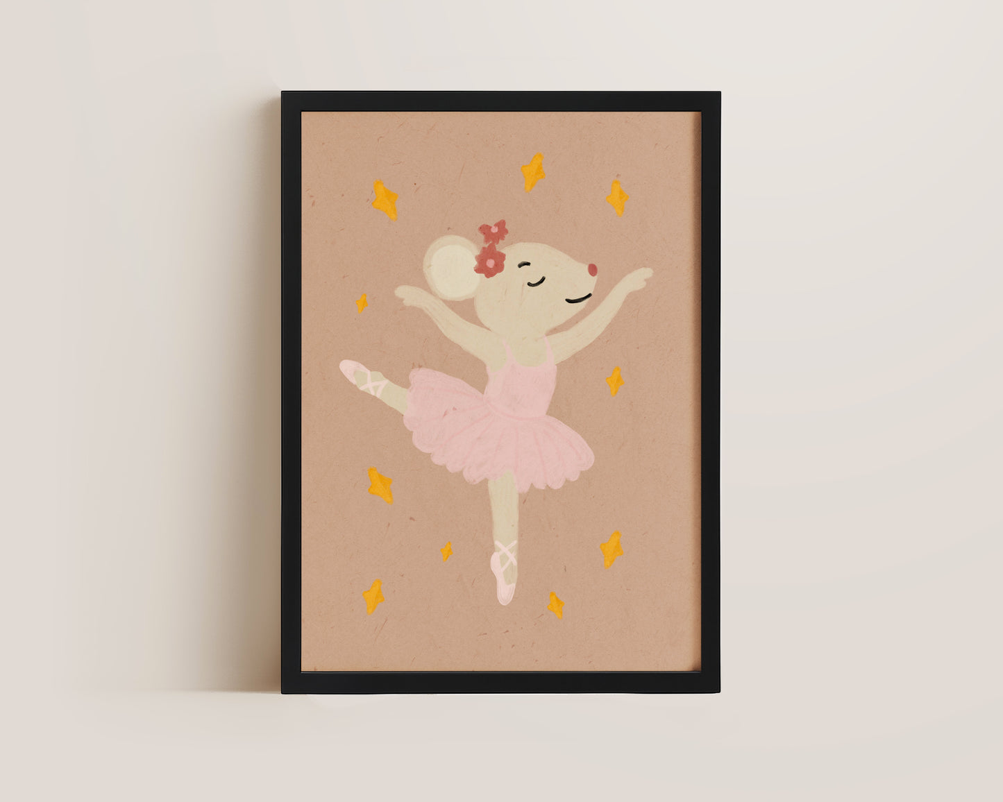 Ballerina Mouse Print