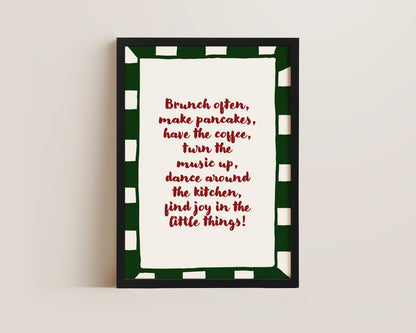 Brunch Often Print
