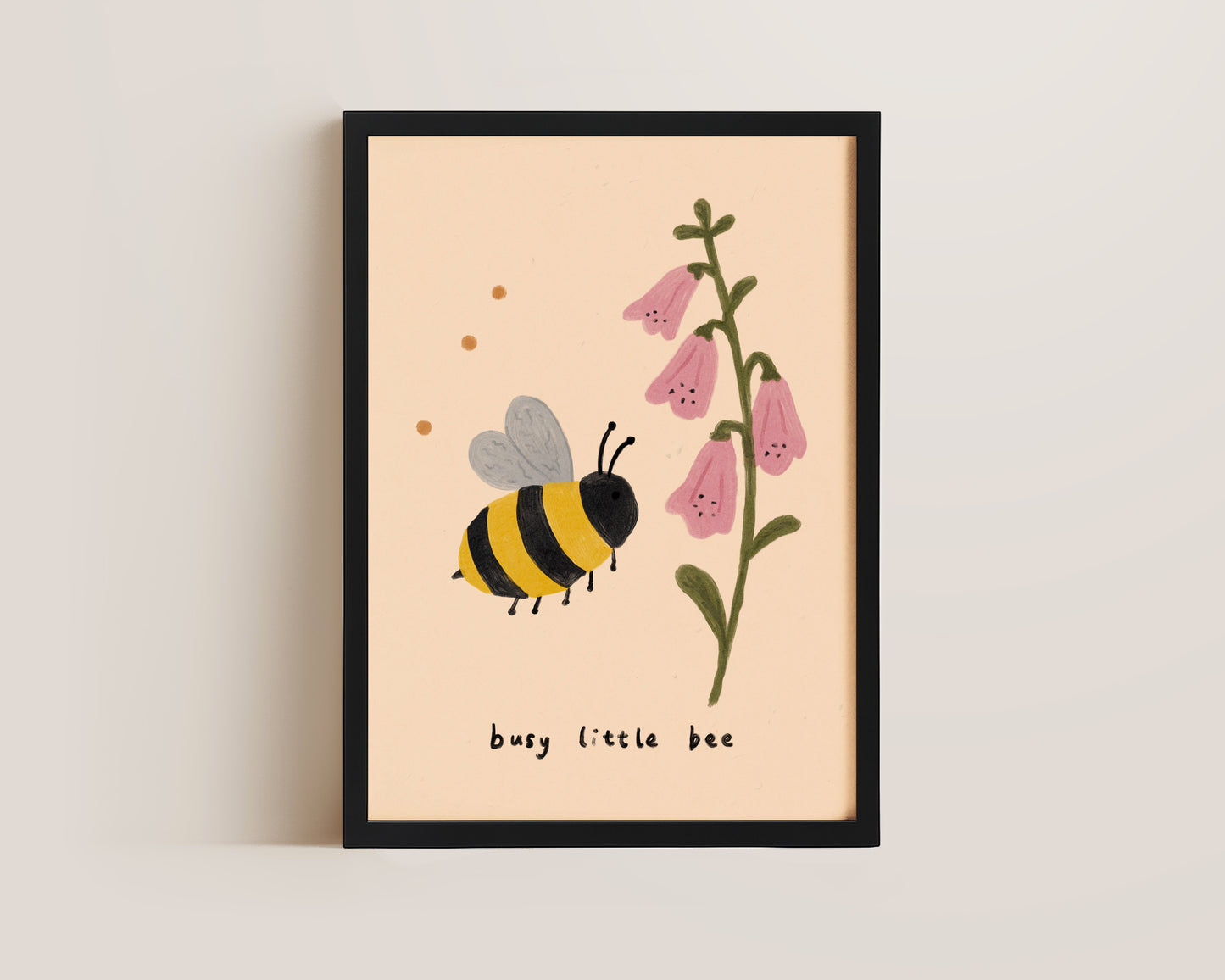 Busy Little Bee Print