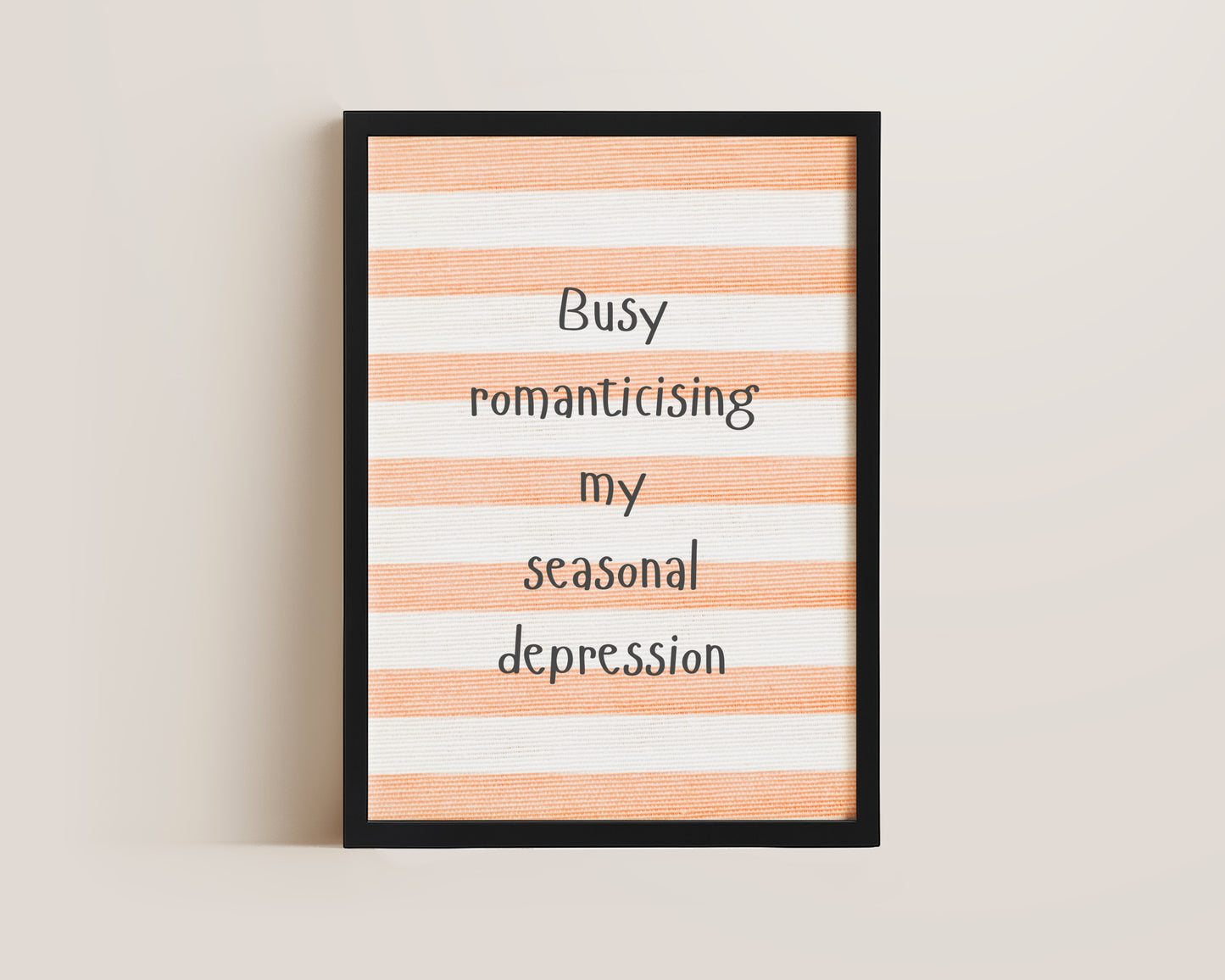 Seasonal Depression Print