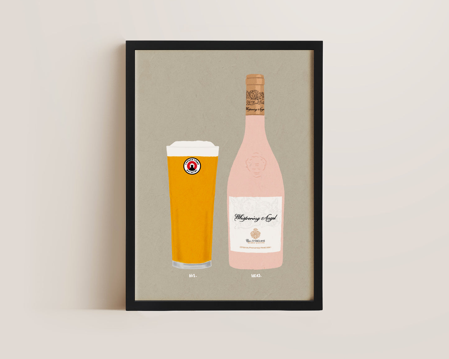 Camden Hells & Whispering Angel Print