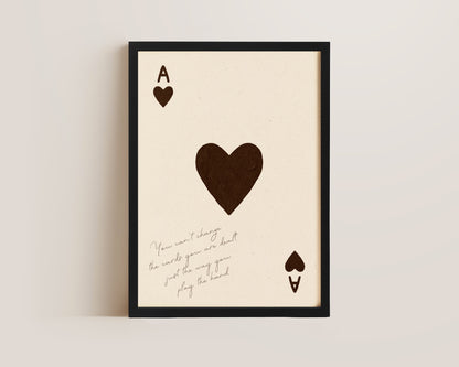 Cards You Are Dealt Print