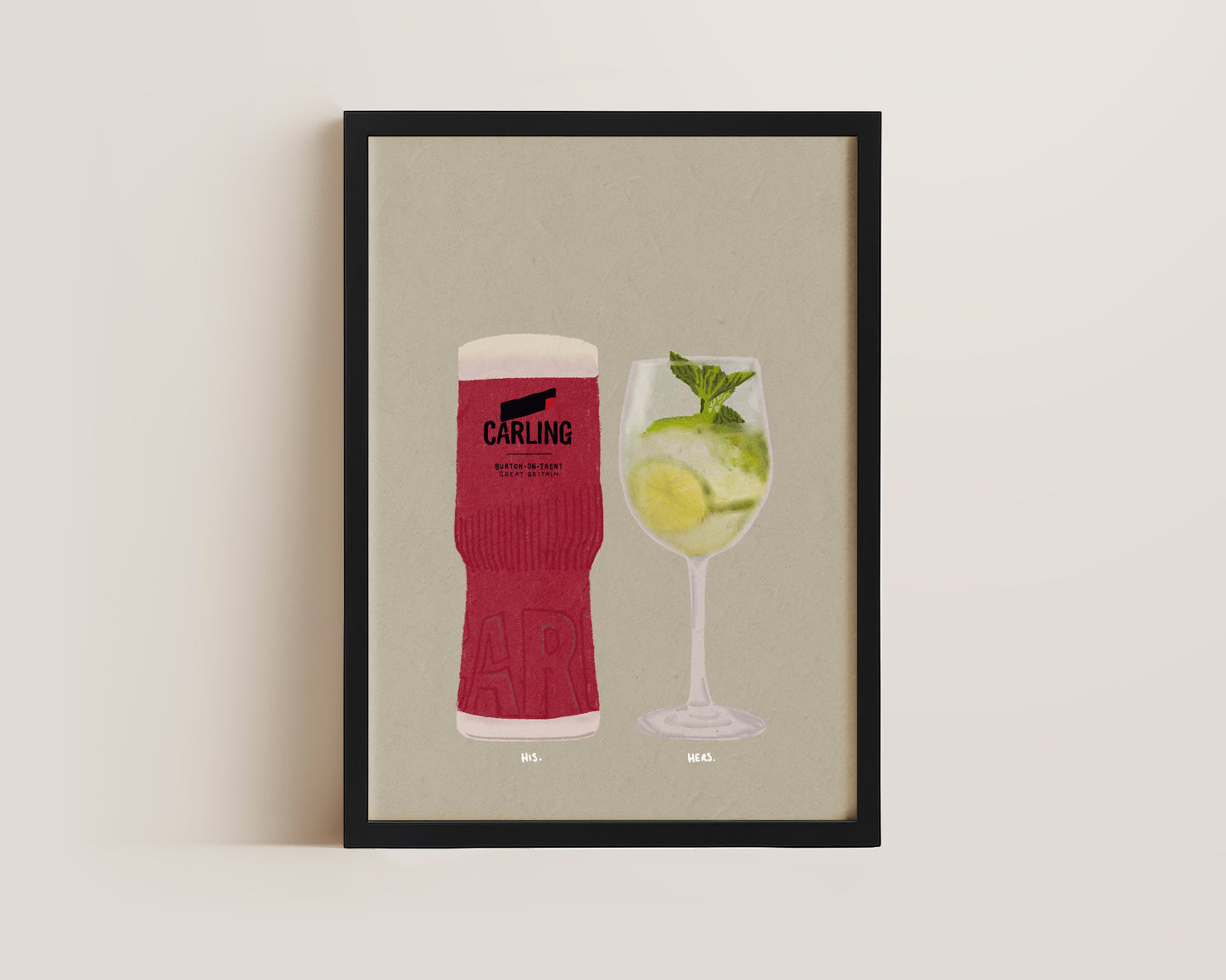 Carling Snakebite & Hugo Spritz Print