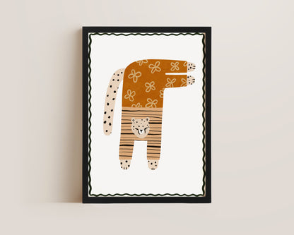 Chilling Cheetah Print