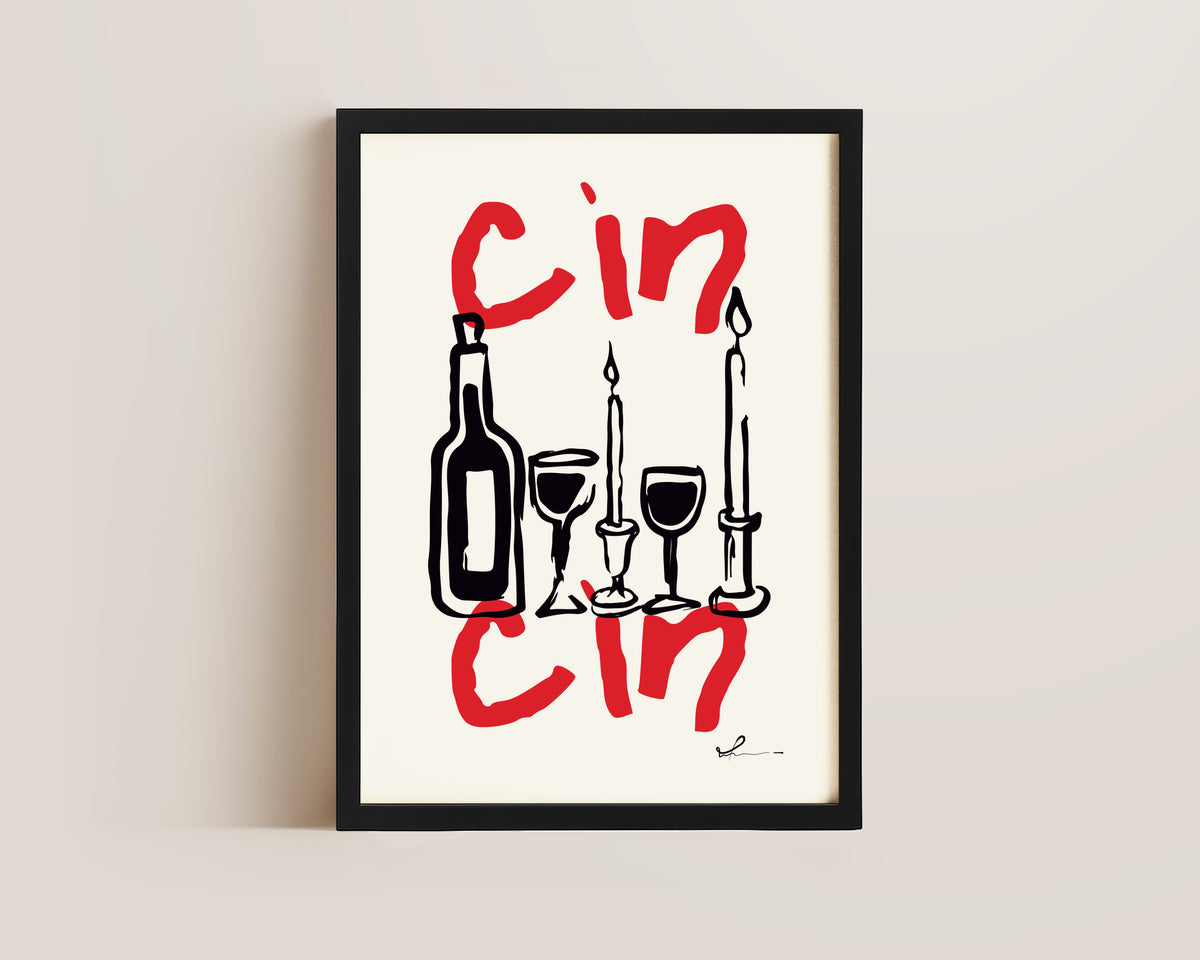 Cin Cin Print