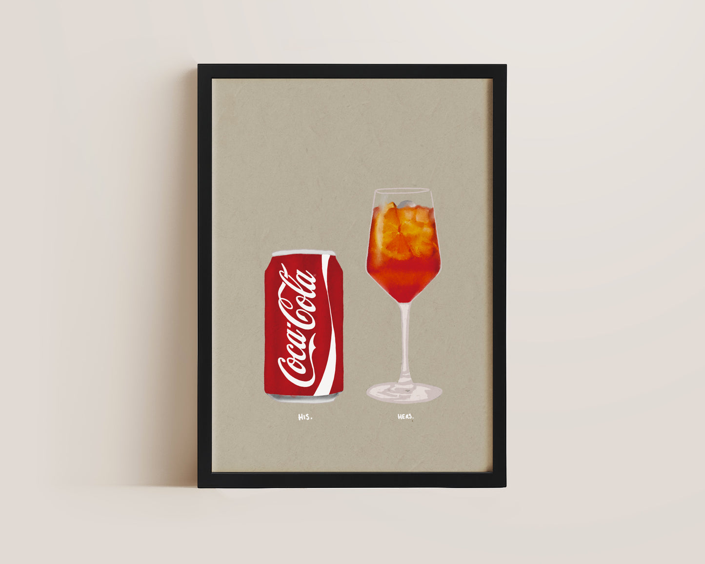 Coke & Aperol Spritz Print