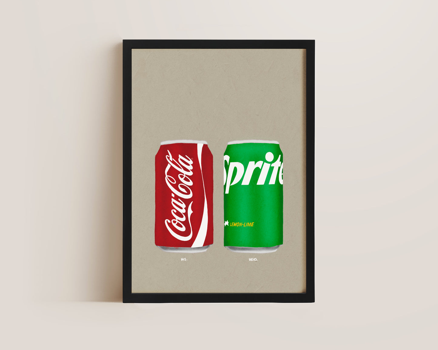 Coke & Sprite Print