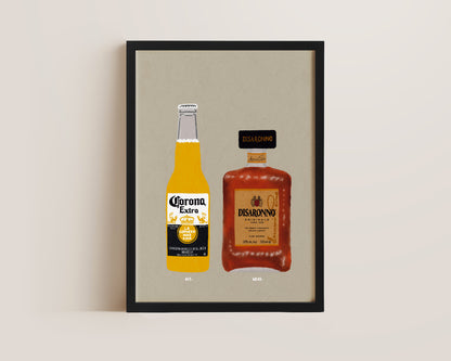 Corona & Disaronno Print