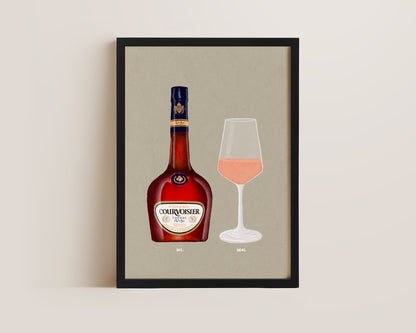 Courvoisier & Rose Print