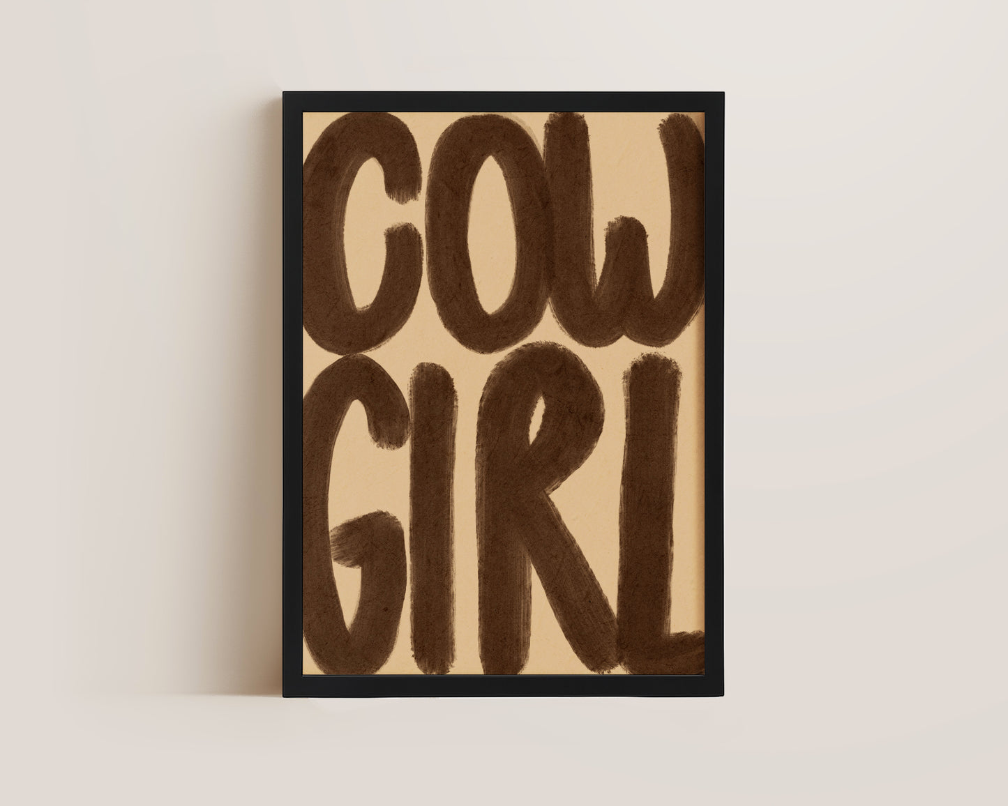 Cowgirl Print