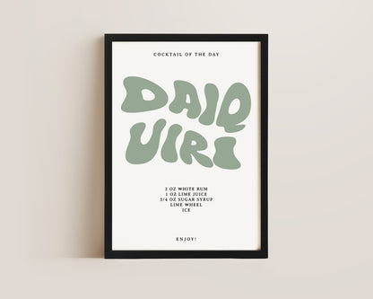 Daiquiri Recipe Print