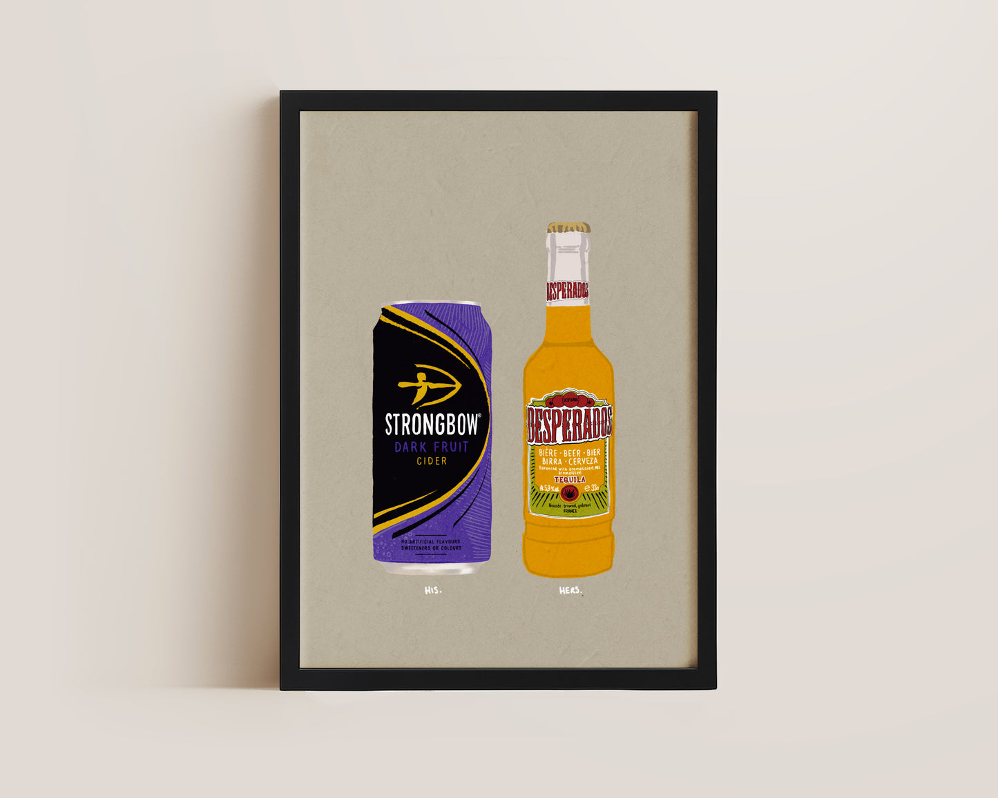 Strongbow Dark Fruits & Desperados Print
