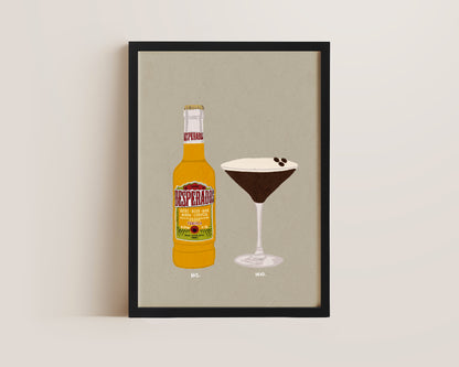 Desperados & Espresso Martini Print