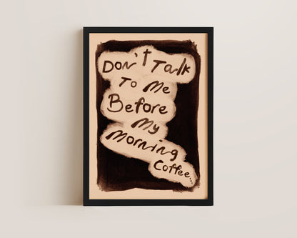 Morning Coffee Print