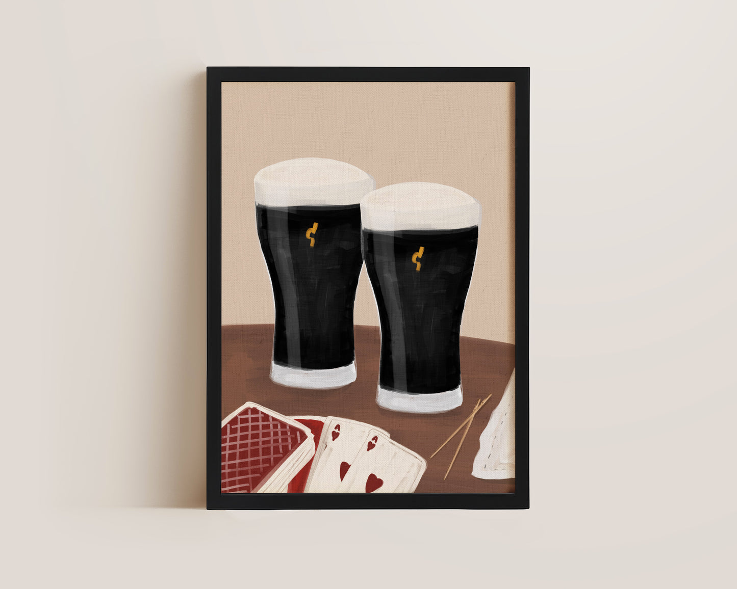 Black Stout Date Night Print
