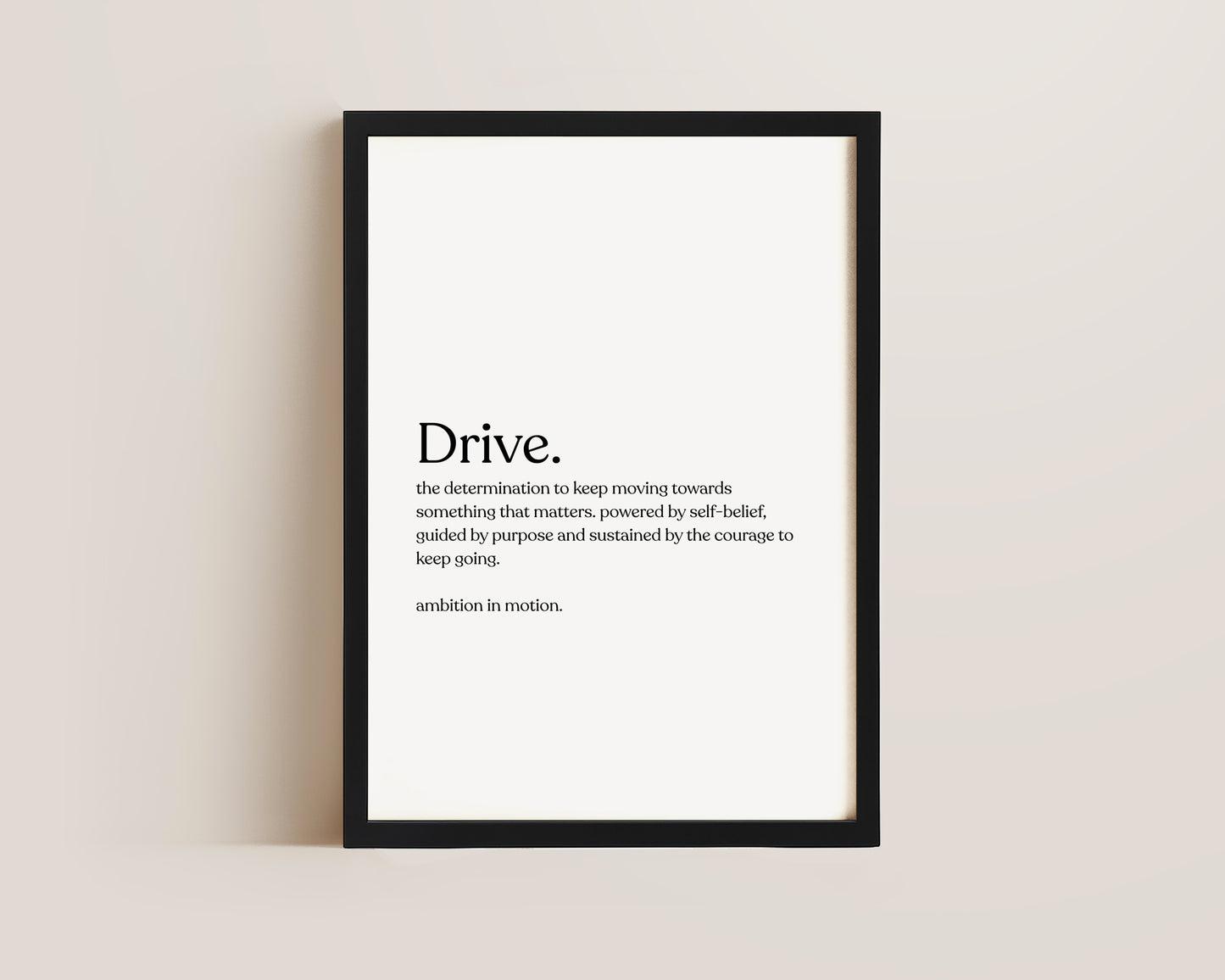 Drive Definition Print