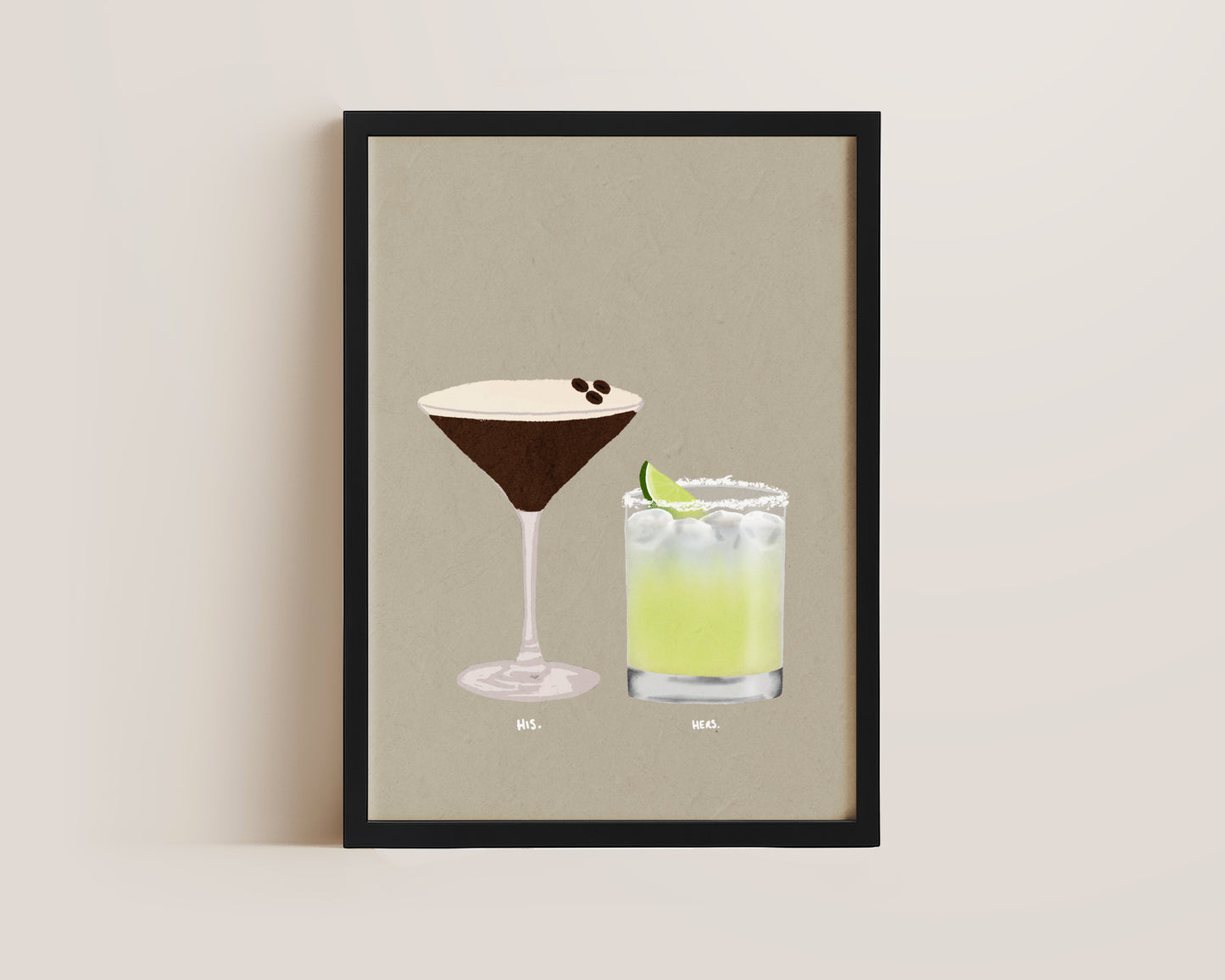 Espresso Martini & Tommy's Marg Print