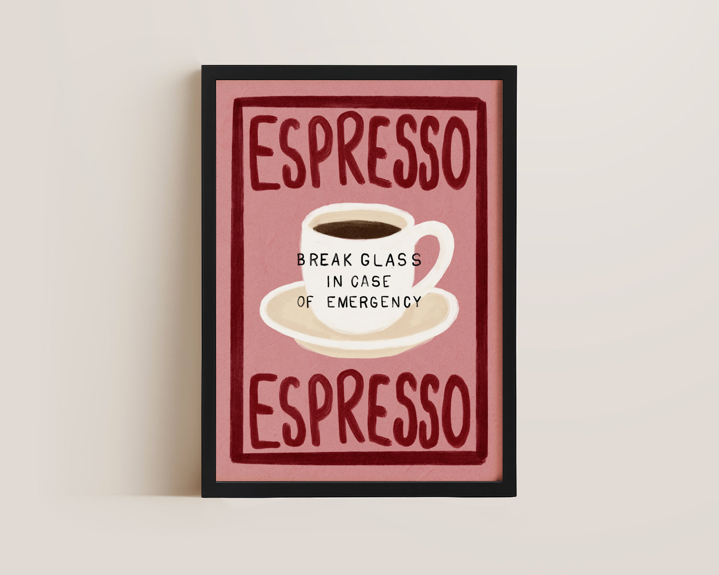Emergency Espresso Print