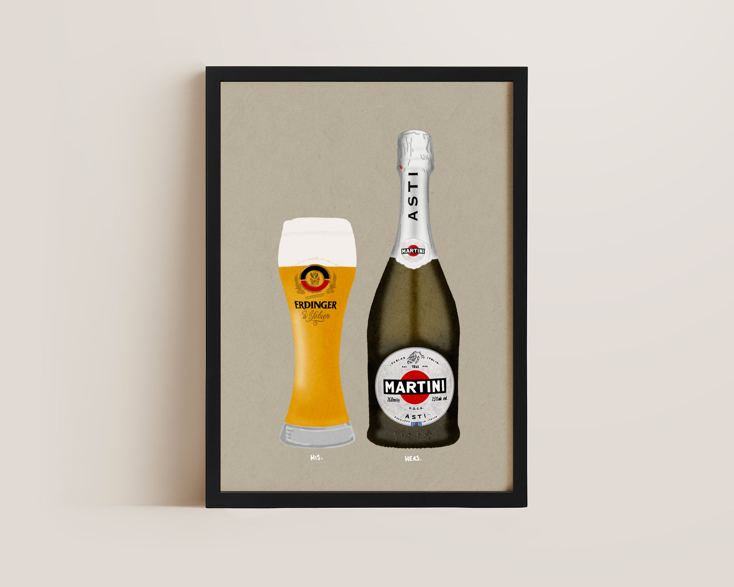 Erdinger & Asti Print