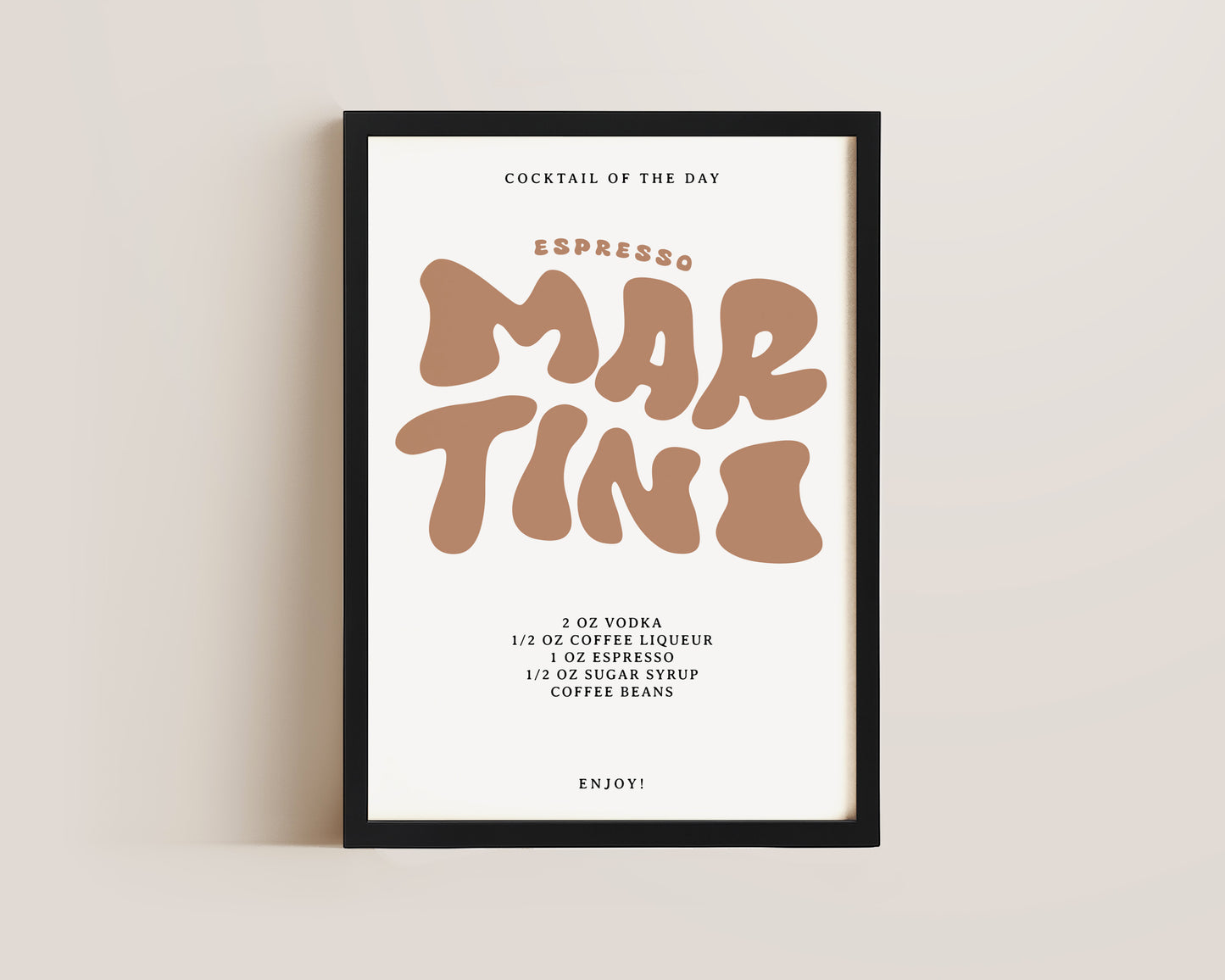 Espresso Martini Recipe Print