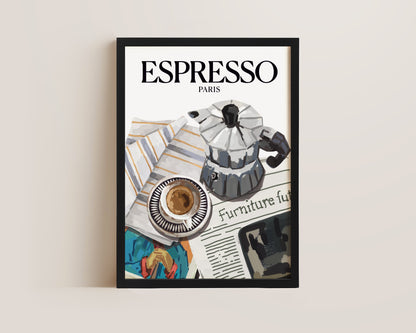 Paris Espresso Print