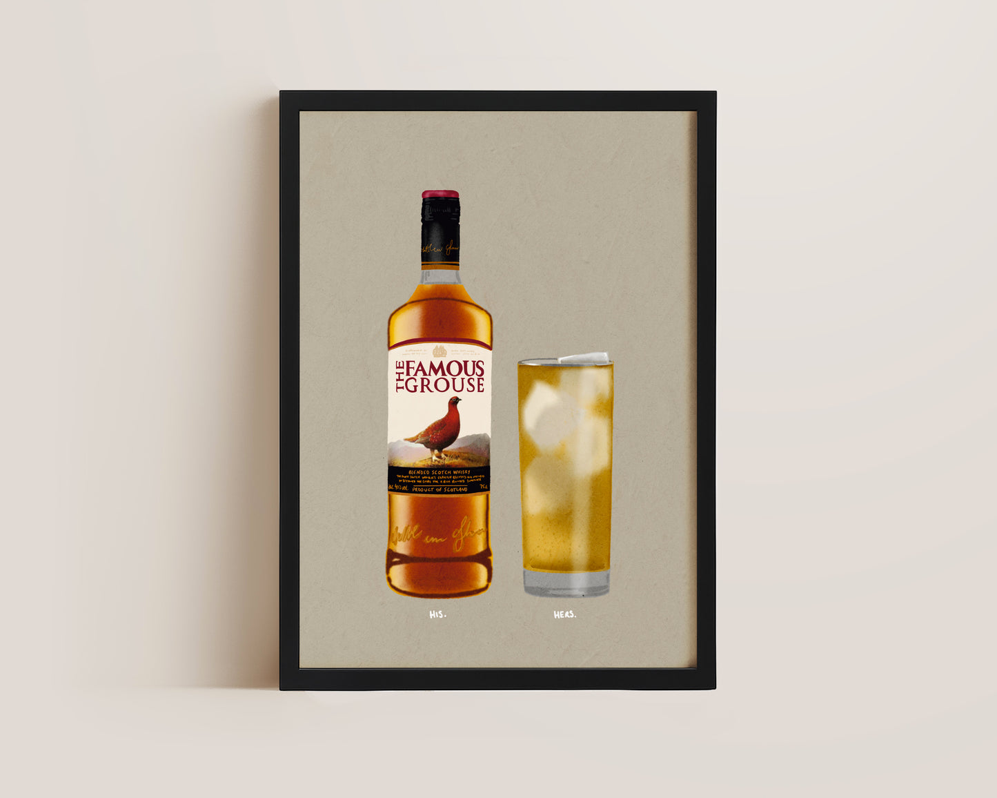 Famous Grouse & Vodka Redbull Print