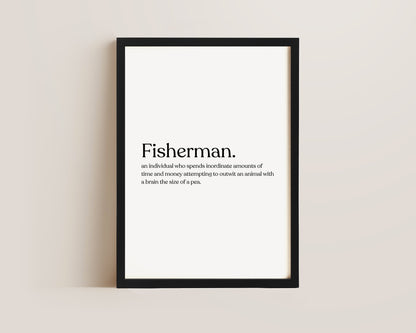 Fisherman Definition Print