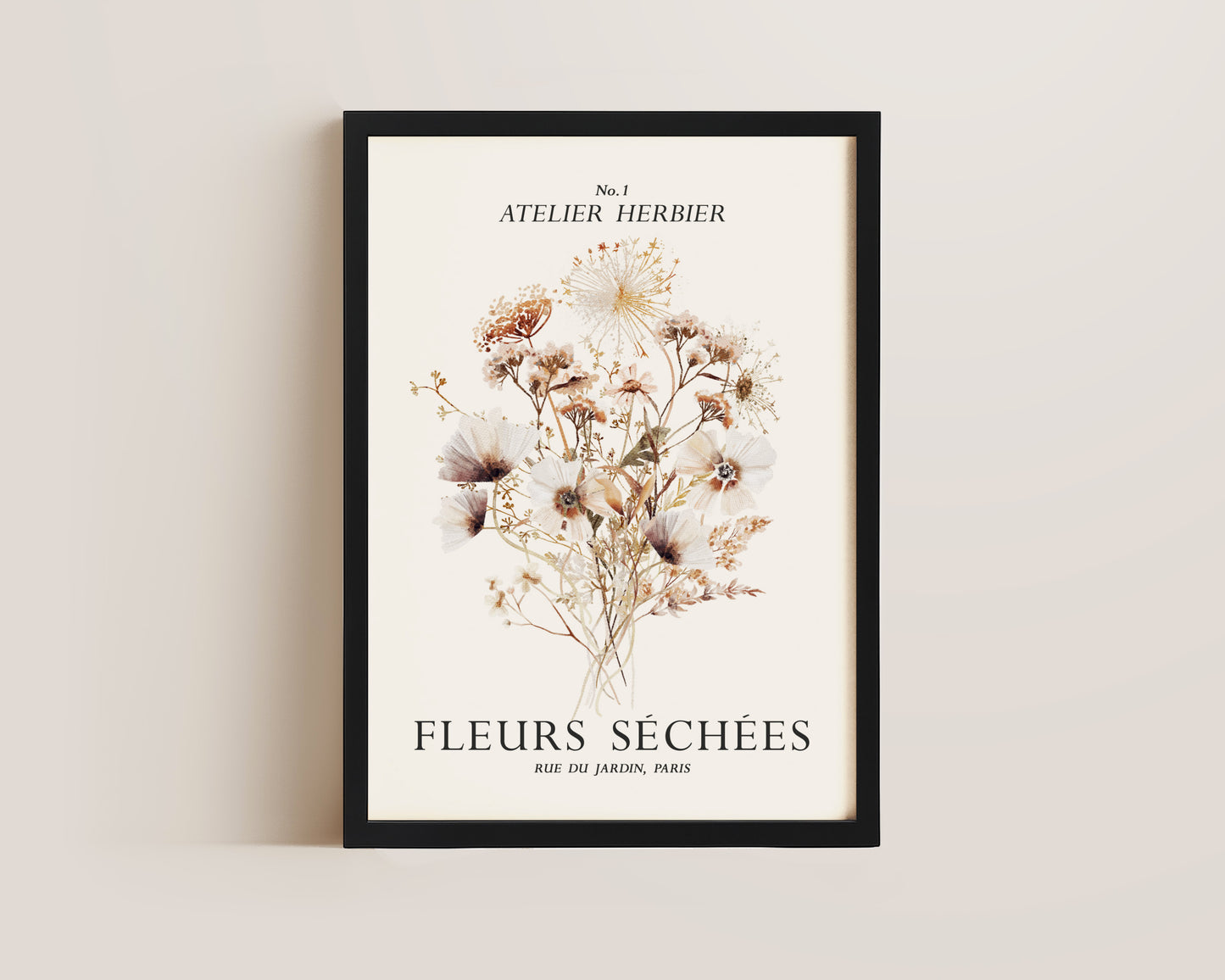 Fleurs Sechees Print