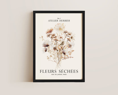 Fleurs Sechees Print