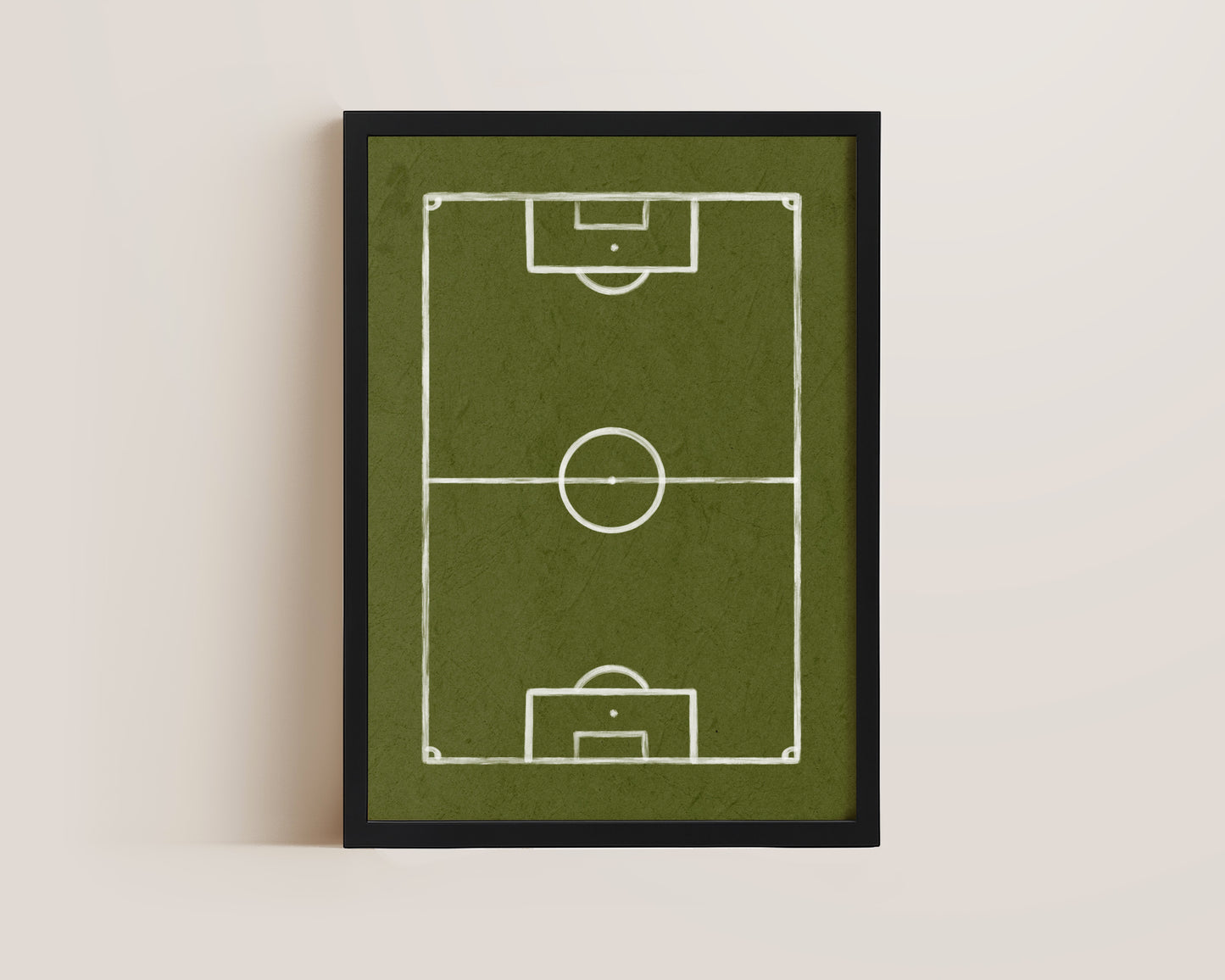 Football Pitch Print