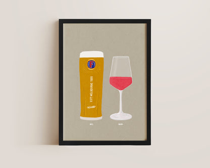 Fosters & Rose Print