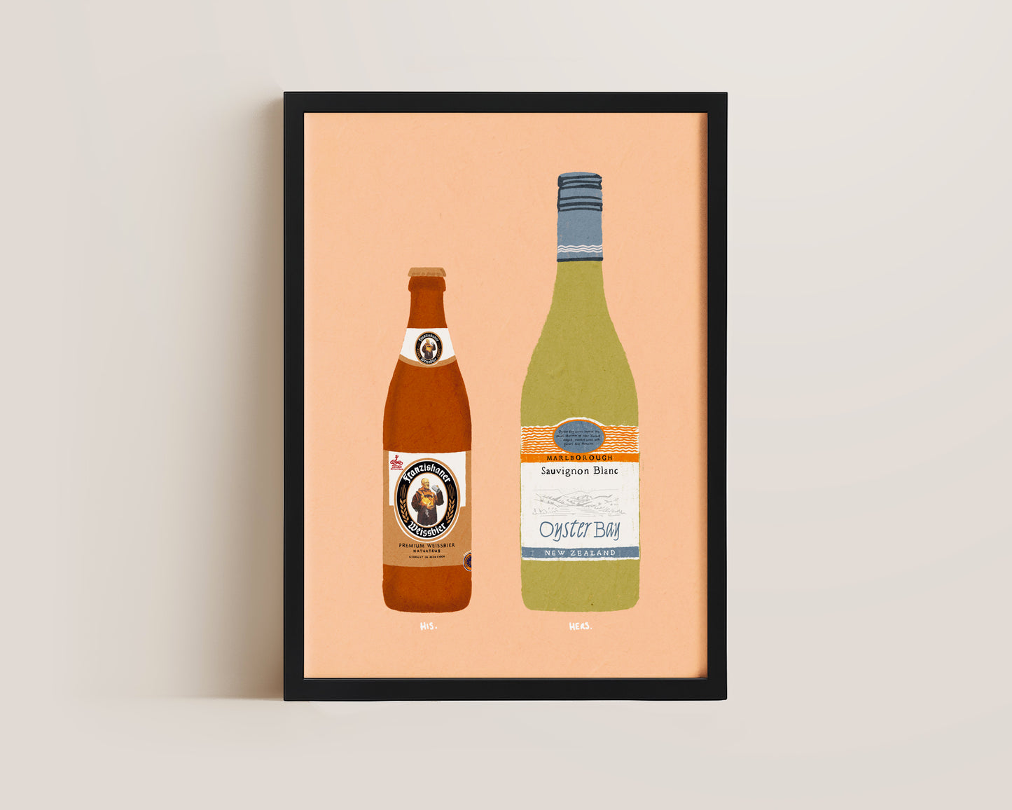 Franziskaner & Oyster Bay Print