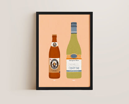 Franziskaner & Oyster Bay Print