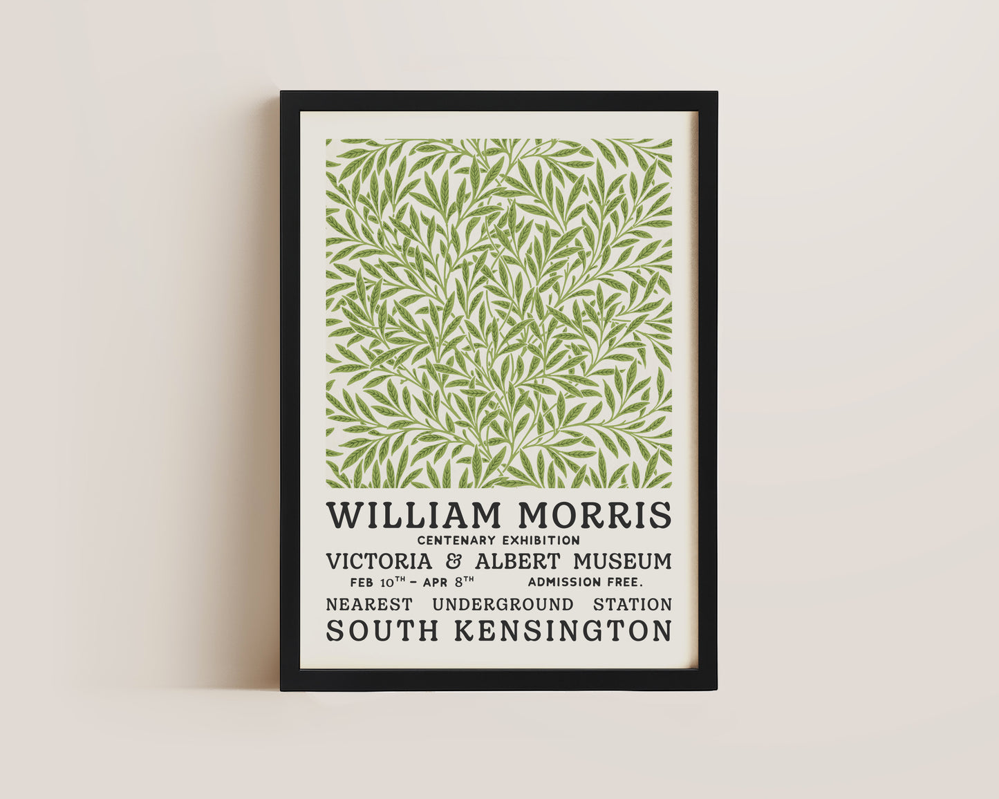 William Morris Green Vines Print