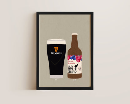 Guinness & Old Mout BC Print