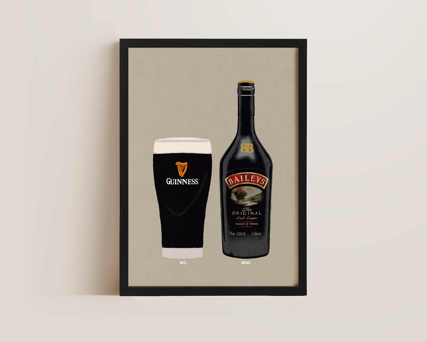 Guinness & Baileys Print