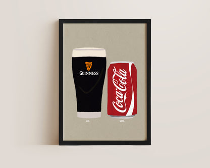 Guinness & Coke Print