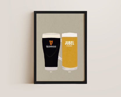 Guinness & Jubel Print