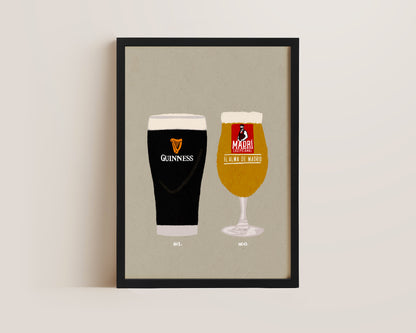 Guinness & Madri Print
