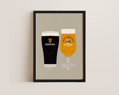 Guinness & Moretti Print