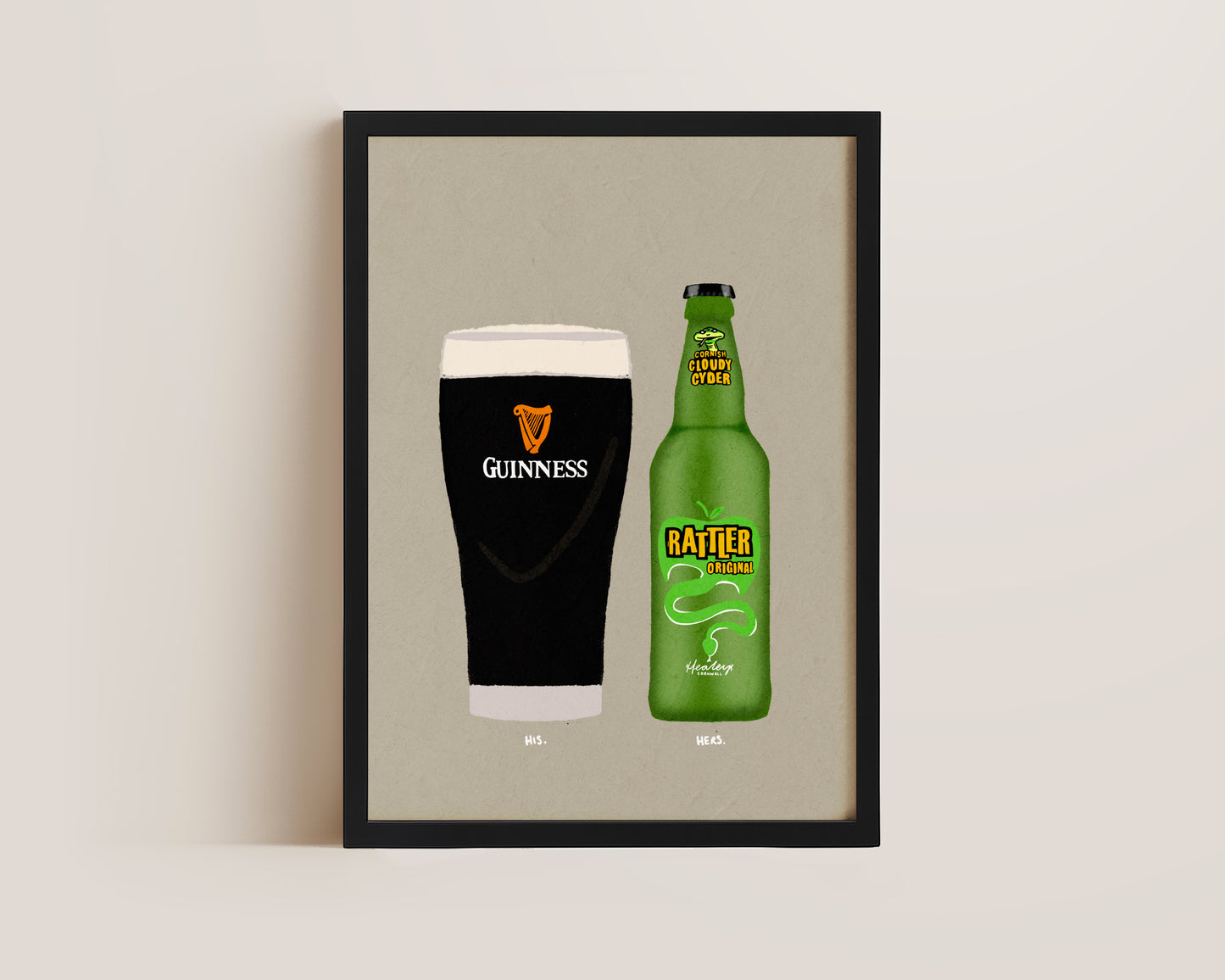 Guinness & Rattler Print