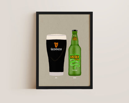 Guinness & Rattler Print