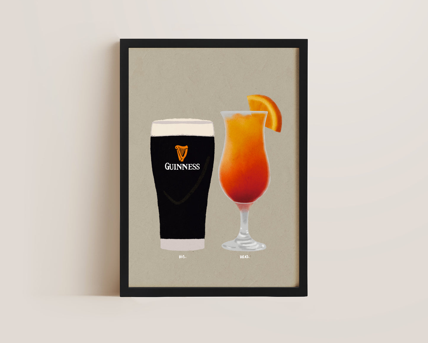 Guinness & Sex On The Beach Print