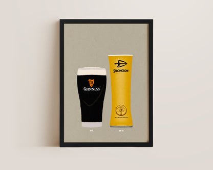 Guinness & Strongbow Print