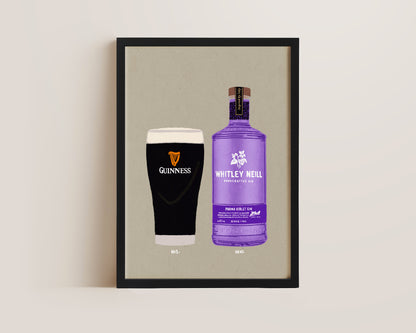 Guinness & Whitley Neil PV Gin Print