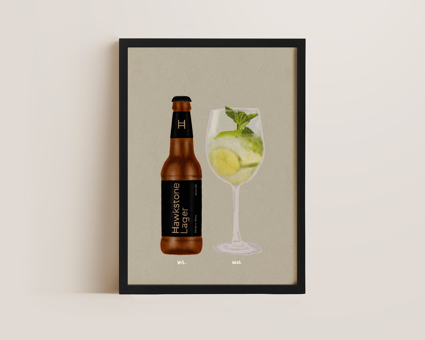 Hawkstone Lager & Hugo Spritz Print