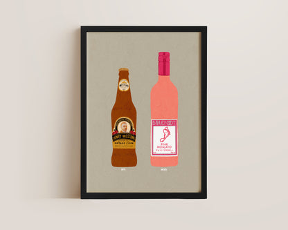 Henry Westons & Pink Moscato Print