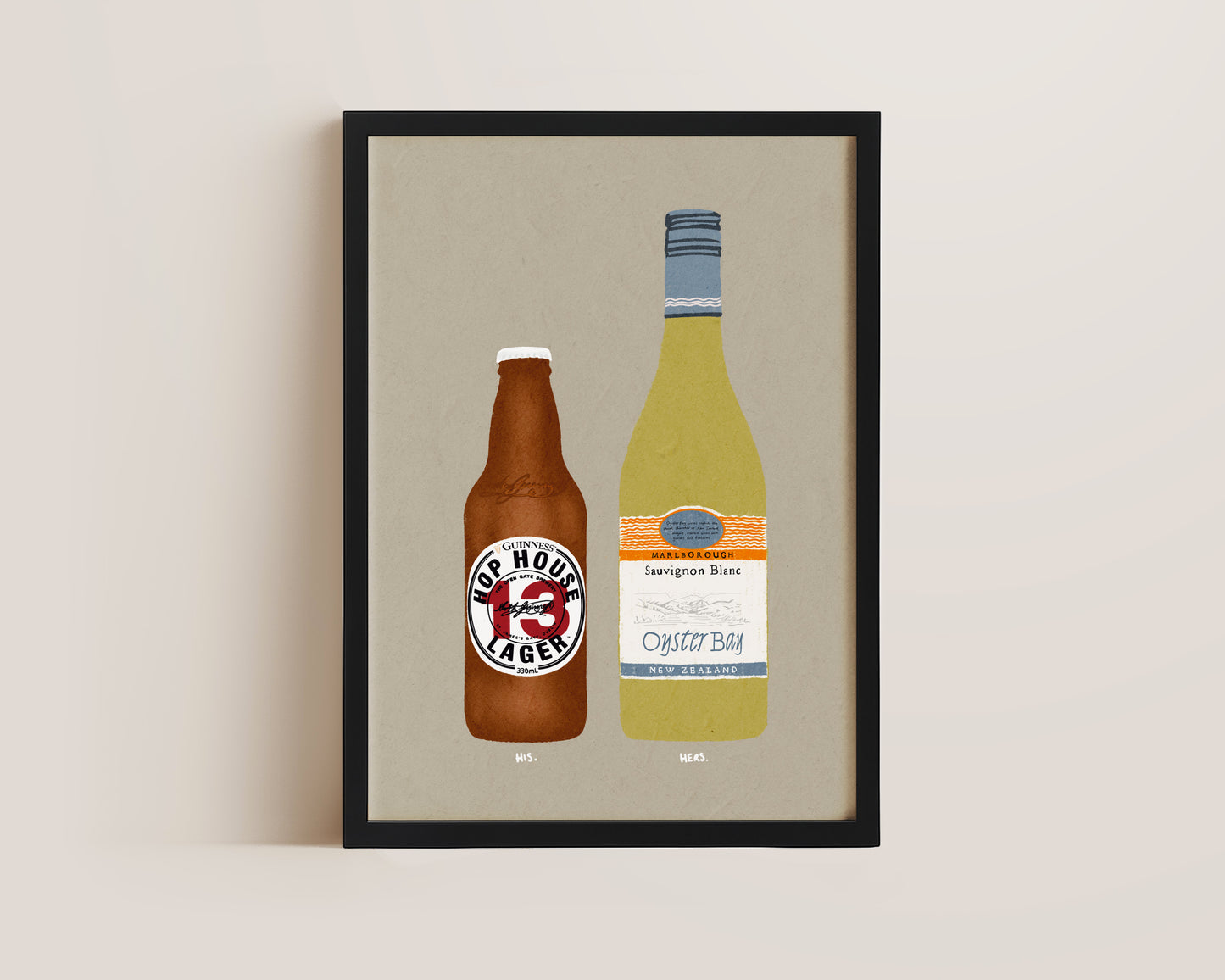 Hop House & Oyster Bay Print