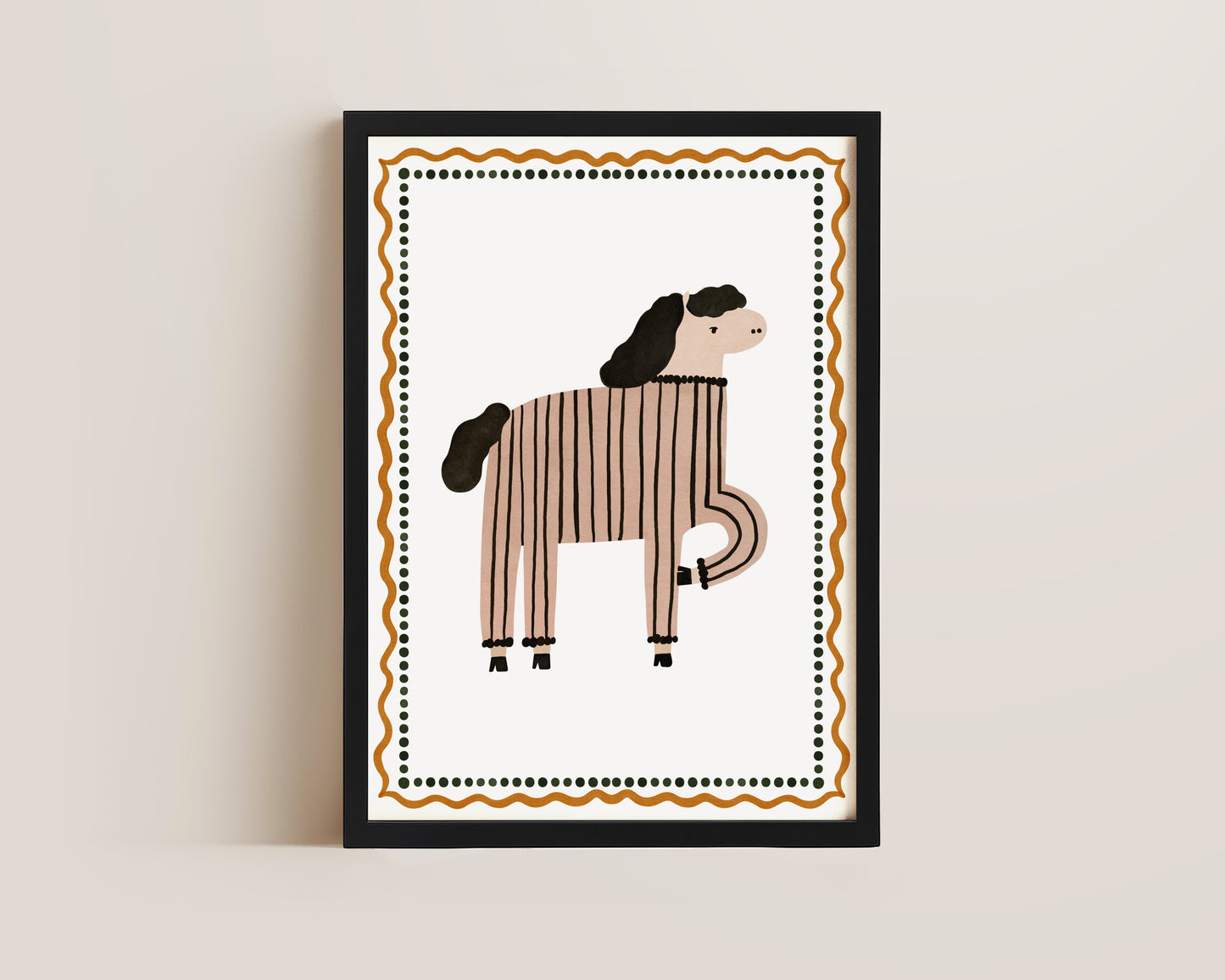 Boho Horse Print